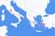 出发地 土耳其出发地 哈利卡那索斯目的地 意大利罗马的航班