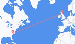 Flyrejser fra Firenze, USA til Edinburgh, Skotland