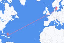 从普羅維登西亞萊斯島飞往哥本哈根的航班