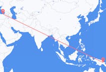 Flyrejser fra Goroka, Papua Ny Guinea til Trabzon, Tyrkiet