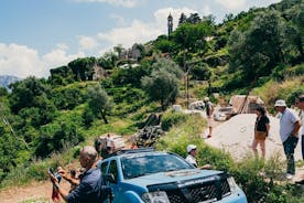Jeep Tour - villaggio di pietra nascosto a Kotor e nat. degustazione di cibi