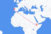 Рейсы из Гобы, Эфиопия в Лиссабон, Португалия