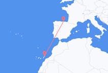 Vols depuis la ville de Lanzarote vers la ville de Santander