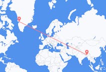 Flights from Guwahati, India to Ilulissat, Greenland
