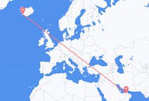 Flights from from Al Ain to Reykjavík