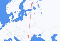 Loty z Savonlinna, Finlandia do Bukaresztu, Rumunia