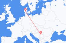 Flights from Belgrade to Billund