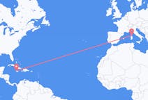 牙买加出发地 蒙特哥貝飞往牙买加目的地 费加里的航班