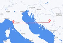 Flights from Pisa to Sarajevo