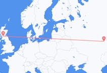 ตั๋วเครื่องบินจากเมืองอูลยานอฟสค์ไปยังเมืองกลาสโกว์