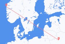 Loty z miasta Mińsk do miasta Florø