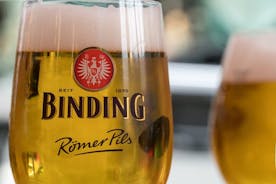 フランクフルト旧市街でのドイツビールのプライベートテイスティング体験