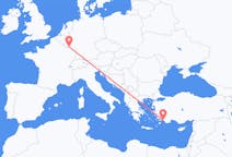 Flyreiser fra Luxembourg by, Luxembourg til Dalaman, Tyrkia