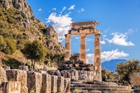 Delfos: entrada al sitio arqueológico y al museo con visita con audio