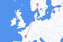 Flights from Brive-la-gaillarde to Oslo