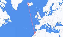 出发地 摩洛哥出发地 蓋勒敏目的地 冰岛雷克雅未克的航班