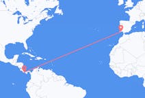 Vluchten van David, Chiriqui, Panama naar Faro, Napoli, Portugal