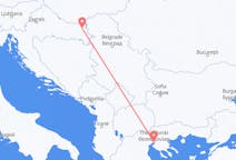 Flyg från Osijek, Kroatien till Thessaloníki, Grekland