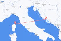 Flights from Bastia, France to Split, Croatia