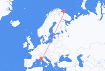 Flights from Murmansk, Russia to Figari, France