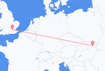 Flights from London, England to Košice, Slovakia