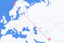出发地 印度出发地 齋浦爾目的地 挪威博德的航班