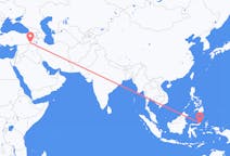 Flights from Manado, Indonesia to Şırnak, Turkey