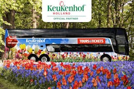 从阿姆斯特丹出发的库肯霍夫花园半日导游陪同之旅，提供 1 小时免费巡游