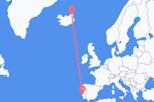 出发地 冰岛索斯霍恩目的地 葡萄牙里斯本的航班