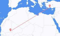 Flights from Nema to Antalya