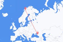 Flights from Krasnodar, Russia to Narvik, Norway