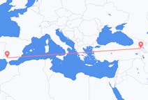 Flyreiser fra Jerevan, til Sevilla