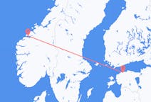 Voos de Tallinn para Molde