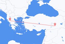 Flug frá Diyarbakır til Jóannínu
