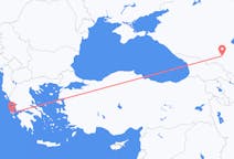 Fly fra Grosnij til Cephalonia