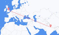 Flights from Nepalgunj, Nepal to Nottingham, the United Kingdom