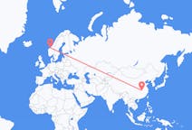 Flights from from Wuhan to Kristiansund