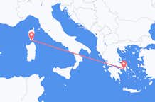 Flights from Figari to Athens