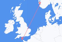 Voli da Alderney, Guernsey to Stavanger, Norvegia