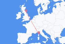 Flüge von Newcastle upon Tyne, England nach Bastia, Frankreich
