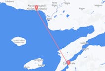 Flights from Çanakkale, Turkey to Alexandroupoli, Greece