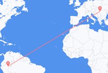 Flyrejser fra Iquitos, Peru til Oradea, Rumænien
