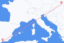 Flights from Košice in Slovakia to Málaga in Spain
