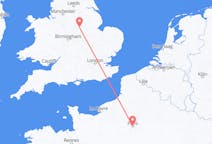 Flights from Paris, France to Nottingham, England