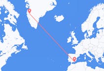 เที่ยวบินจาก Kangerlussuaq กรีนแลนด์ ถึงอัลเมเรีย กรีนแลนด์