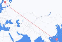 Flights from Manila to Kuopio