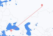 Flights from Tyumen, Russia to Ankara, Turkey