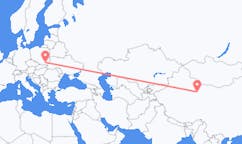 Flyreiser fra Dunhuang, til Rzeszow