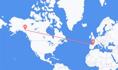 Flights from Whitehorse, Canada to Pamplona, Spain