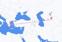 Flyg från Urgentj, Uzbekistan till Aten, Grekland
